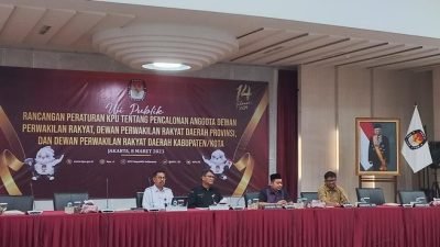 KPU Gelar Uji Publik Pencalonan Anggota DPR  dan DPRD Pemilu 2024