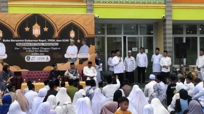 Gubernur Kepri Terima Surprise Dari Masyarakat Sei Beduk