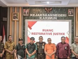 Kejari Karimun Menyelesaikan Dua Perkara RJ Tindak Pidana Umum