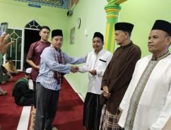 Wabup Safari Ramadhan 1444 H di Mesjid Nurul Akbar Desa Sawang Selatan