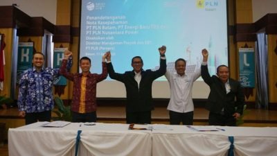 Teken Mou, PLN Batam Siap Salurkan Listrik 42 MWp dari Sumber EBT