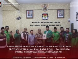 Daftarkan Bacaleg ke KPU Provinsi Kepri, Partai PPP Optimis Raih Kursi Setiap Dapil di Kota Batam dan Provinsi Kepri