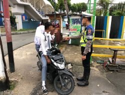 Sat Lantas Polres Karimun Tertibkan Pengguna Kendaraan Dibawah Umur