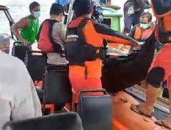 Polsek Moro Bersama Basarnas serta Nelayan, Berhasil Evakuasi Jenazah Nelayan Diperairan Durai