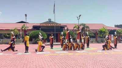 Hari Bhayangkara Ke-77, Satlantas Polres Karimun Kirim 3 Peserta Lomba PBB