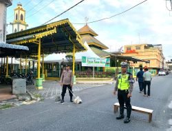 Polres Karimun Menurunkan 72 Personil Untuk Pengamanan Sholat Idul Adha 1444 H