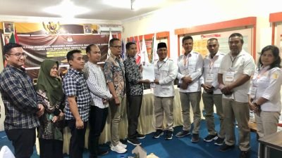 DPC Gerindra Kota Batam Ajukan Revisi Berkas Caleg Ke KPU Batam