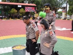 24 Personel Polres Karimun Mendapat Kenaikan Pangkat Pada Hari Bhayangkara Ke-77