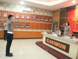 Satlantas Polres Karimun Gelar Latpra Ops Patuh Seligi 2023