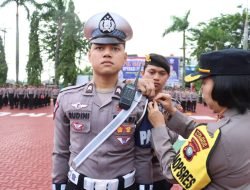 Satlantas Polres Karimun Apel Gelar Pasukan Ops Patuh Seligi 2023