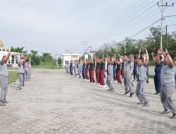 Jaga Kebugaran Fisik Dan Stamina Personel, Polres Meranti Rutinkan Olahraga Bersama