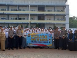 Satlantas dan Polsek Jajaran Polres Karimun Laksanakan Kunjungan Sekolah