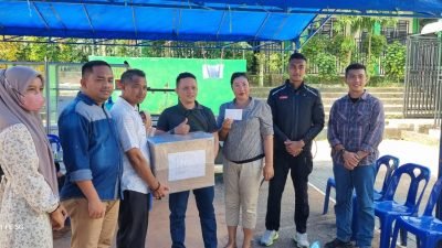 IAPolbat Berikan Bantuan Langsung untuk Korban Kebakaran di Pulau Buluh