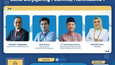 Kemenkominfo Gelar Program Literasi Digital Nasional untuk Siswa SMA di Kampar
