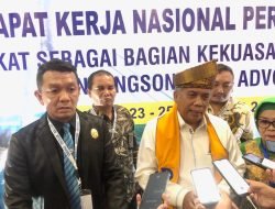 Rakernas IV Peradi RBA, Luhut Marihot Parulian Pangaribuan Tekankan Soal RUU Advokat