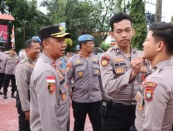 Wakapolres Karimun Melaksanakan Gaktiplin Terhadap Personel Polres Karimun
