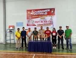 Turnamen Futsal Kapolsek Moro Cup 1 Tahun 2023 Dalam Rangka HUT RI Ke-78