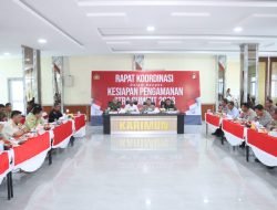 Polres Karimun Bersama Forkopimda Laksanakan Rakor Terkait Kunjungan Presiden RI