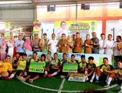 Ansar Tutup Turnamen Kejuaraan Futsal Piala Gubernur Kepri 2023 Zona Natuna
