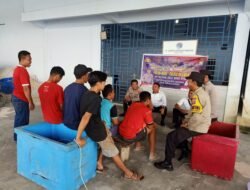 Kapolsek Moro Mendengarkan Saran Dan Masukan Dari Pekerja Buruh Harian Lepas Kecamatan Moro