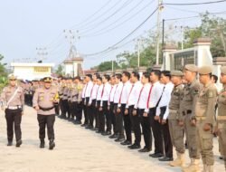 Kapolres Meranti Pimpin Apel Gelar Pasukan Ops Zebra Lancang Kuning 2023