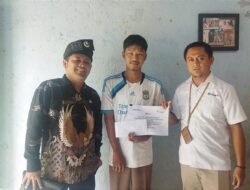 Zulfikri Terima Bantuan Biaya Pengobatan Dari PT Timah Tbk