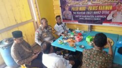 Kapolsek Moro Mendengarkan Keluh Kesah Aliansi Budak Kampung Dan Kades Pauh