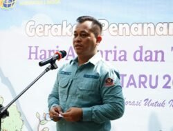 Bupati Lingga Hadiri Kegiatan Gerakan Penanaman Pohon dalam Rangka HANTARU Tahun 2023