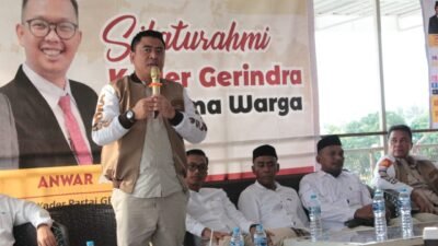 Endipat Wijaya Sapa Pendukung Prabowo di Nongsa