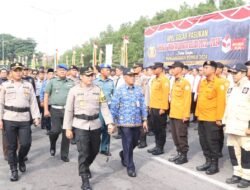 Polres Karimun Laksanakan Apel Gelar Pasukan Operasi Mantap Brata Seligi 2023-2024