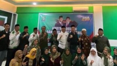 PKB Batam Iringi AMIN Bacakan Khatmil Quran dan Sholawat Asygil ke KPU RI