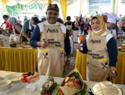 Keseruan Lomba Masak Antar Kepala OPD pemkab Karimun