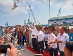 Pelayaran Perdana DLN Nusantara Batam-Medan Angkut 50-an Mobil dan Truk