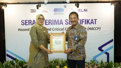 PT PELNI Raih Sertifikasi Peningkatan Mutu Layanan Pangan