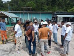 Tanggapi Keluhan Masyarakat, PERPAT Lingga Datangi Sentral PLTD Musai