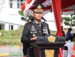 Kapolres Karimun Pimpin Upacara Hari Pahlawan Dikantor Bupati