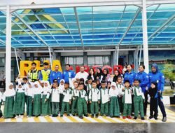 Kunjungan TK Al Ihsan Karimun Di Bandara RHA Sei Bati