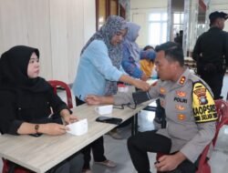 Polres Karimun Gelar Kegiatan Bakti Sosial Donor Darah