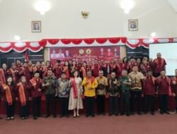 Bupati Karimun Melantik Pengurus Perkumpulan Karo Marga Silima Periode 2023-2028