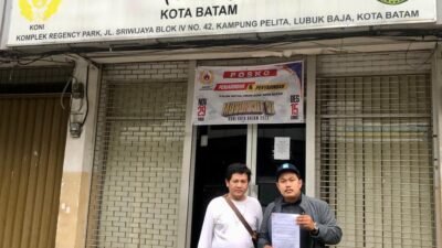 Musorkot KONI Dinilai Melanggar Aturan Ad/Art, Percasi Batam Layangkan Surat Sanggahan