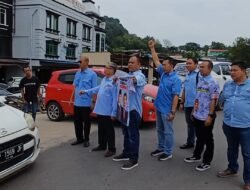 Mengaspal di Jalan Batam, TKD Kepri Lepas 200 Mobil Barisan Prabowo Gibran