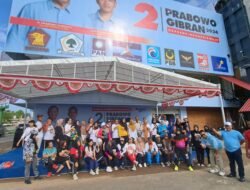 TKD Prabowo-Gibran Kepri Senam Sehat Bersama Masyarakat Batam