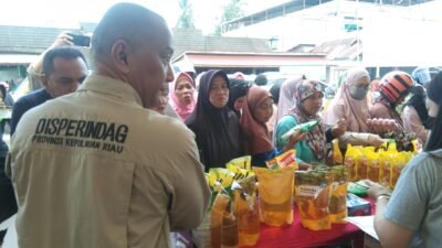 Antusiasme Tinggi! Pasar Murah Dabo Singkep Dibanjiri Pengunjung dalam Waktu Singkat