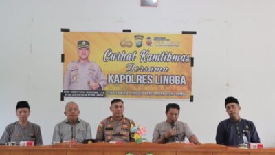 Curhat Kamtibmas, Polres Lingga Imbau Bahaya Narkoba