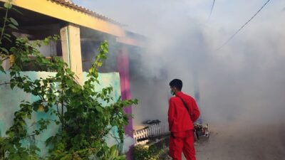 Kasus DBD Meningkat, Dinkes Lingga Lakukan Foging