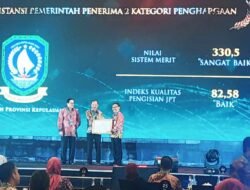 Pemprov Kepri Raih Dua Penghargaan Unggulan di Anugerah Meritokrasi 2023