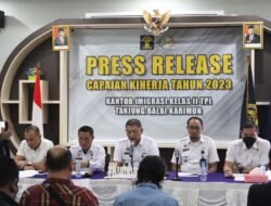 Imigrasi Karimun Rilis Capaian Kinerja Tahun 2023