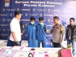 Satreskrim Polres Karimun Berhasil Ringkus Pelaku Curat