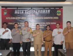 Binlat Polri T.A 2024, Polres Lingga Bentuk MoU Bersama Pemkab Lingga