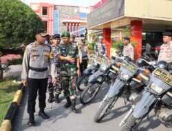 Polres Karimun Gelar Apel Gabungan Kontijensi